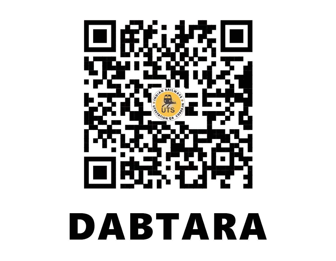 UTS QR Code for DABTARA - DUB (NR - UTTAR PRADESH)